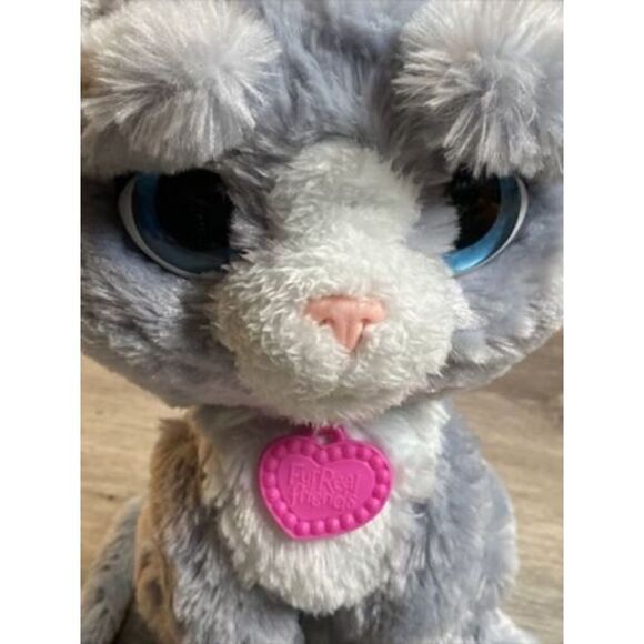 Hasbro Furreal Friends Bootsie Gray White Kitty Cat Pet Interactive 2016  WORKS - Picture 6 of 6